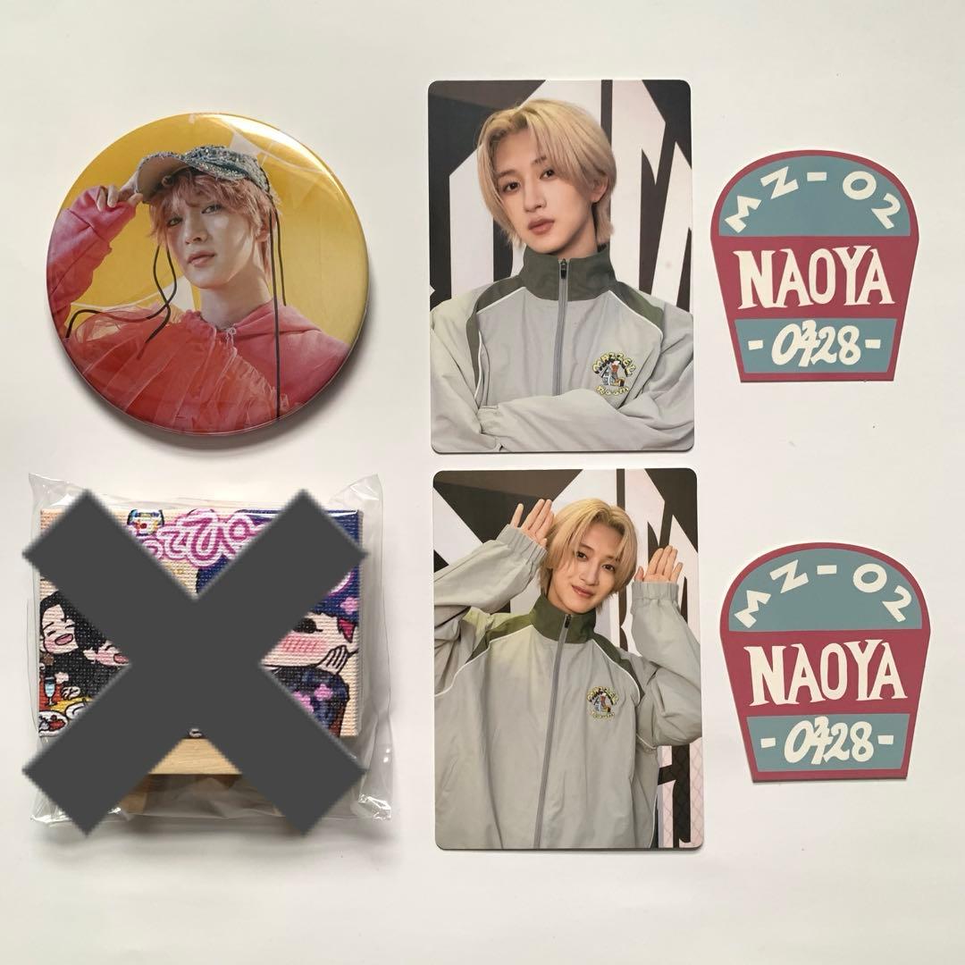 MAZZEL NAOYA ナオヤ まぜべや フォトカード ステッカー 缶バッジ