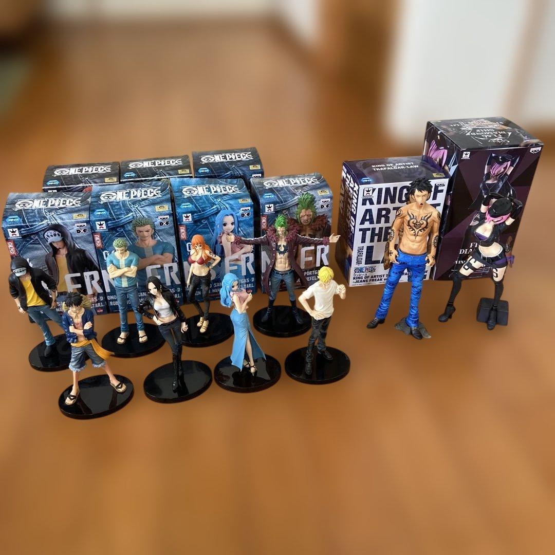ワンピース アクションフィギュア 10体セット　JEANS FREAK他