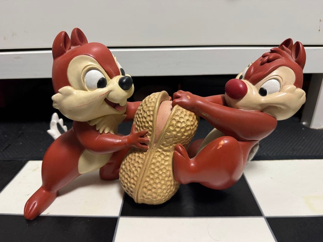 【激レア】ディズニー チップとデール ピーナッツ フィギュア
