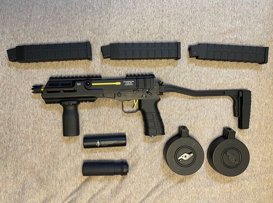 東京マルイスコーピオンMOD ケイホビー番頭改三