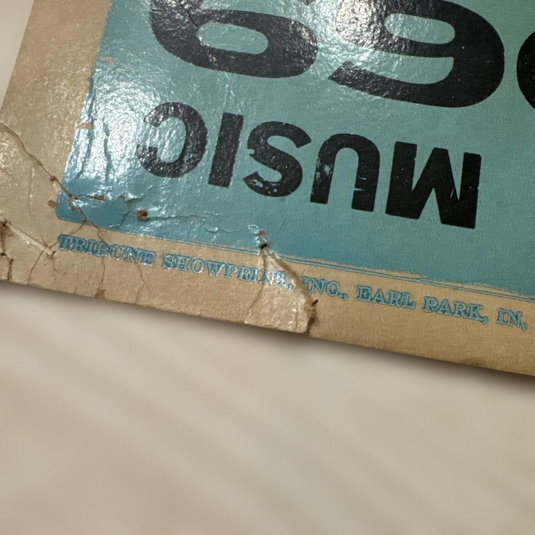 ウッドストック音楽祭 ポスター 1969年