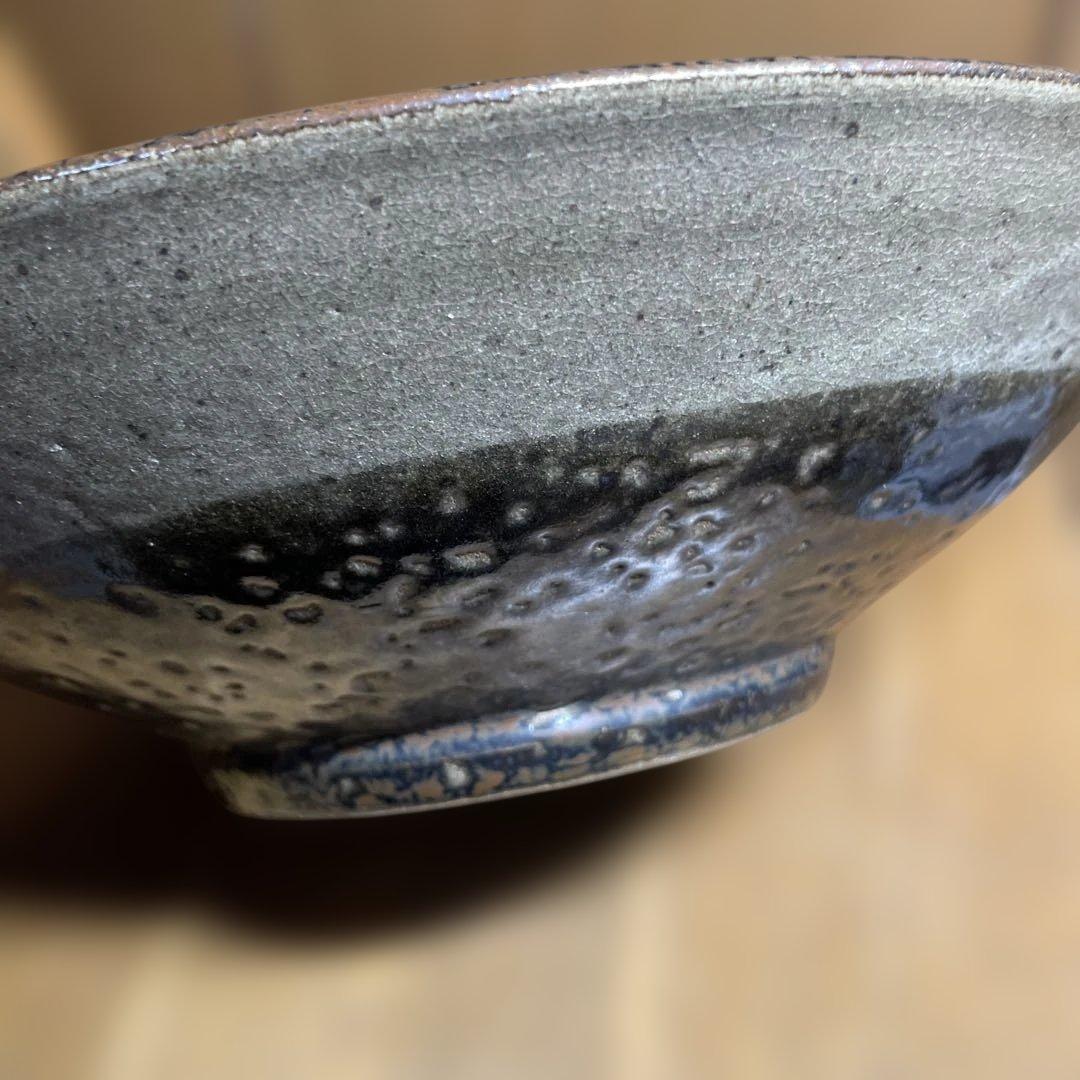 益子焼　浜田庄司　鐡絵大鉢　箱なし