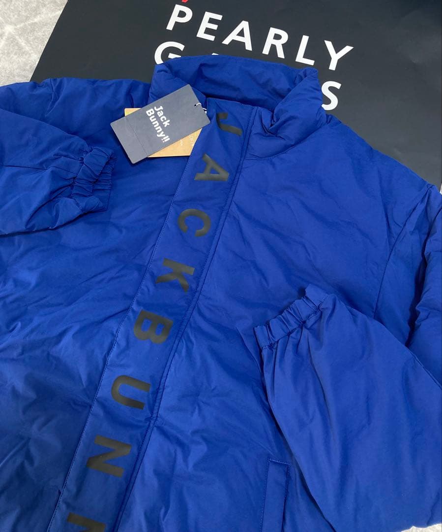 新品 ジャックバニー ETHERMALOFT 袋織中綿ジャケット(6)LL/青