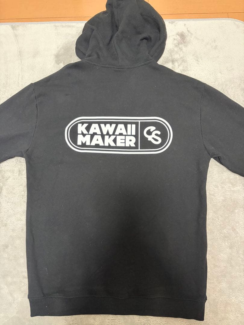 CUTIE STREET フルジップパーカー 黒