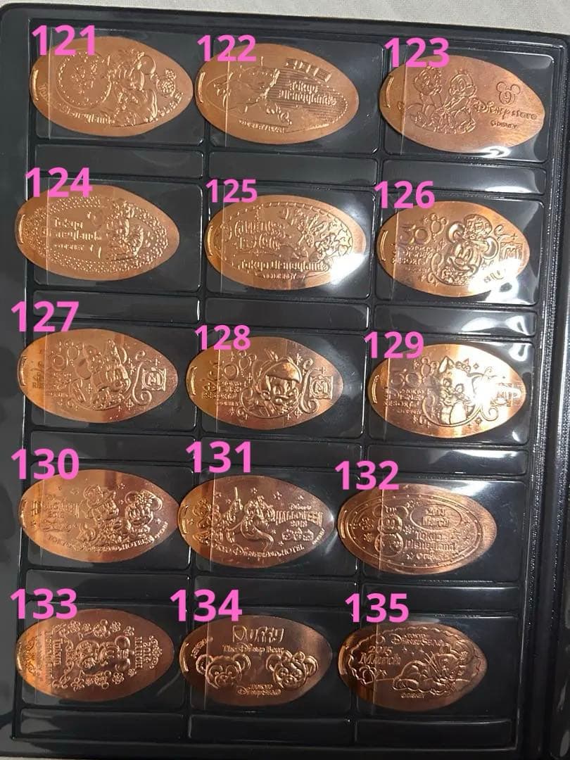 ディズニー　スーベニアメダル　2010-2021　スーベニアケース