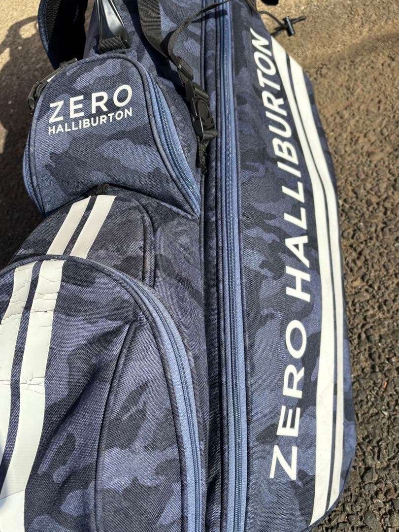 ZERO HALLIBURTON キャディバッグ ネイビー