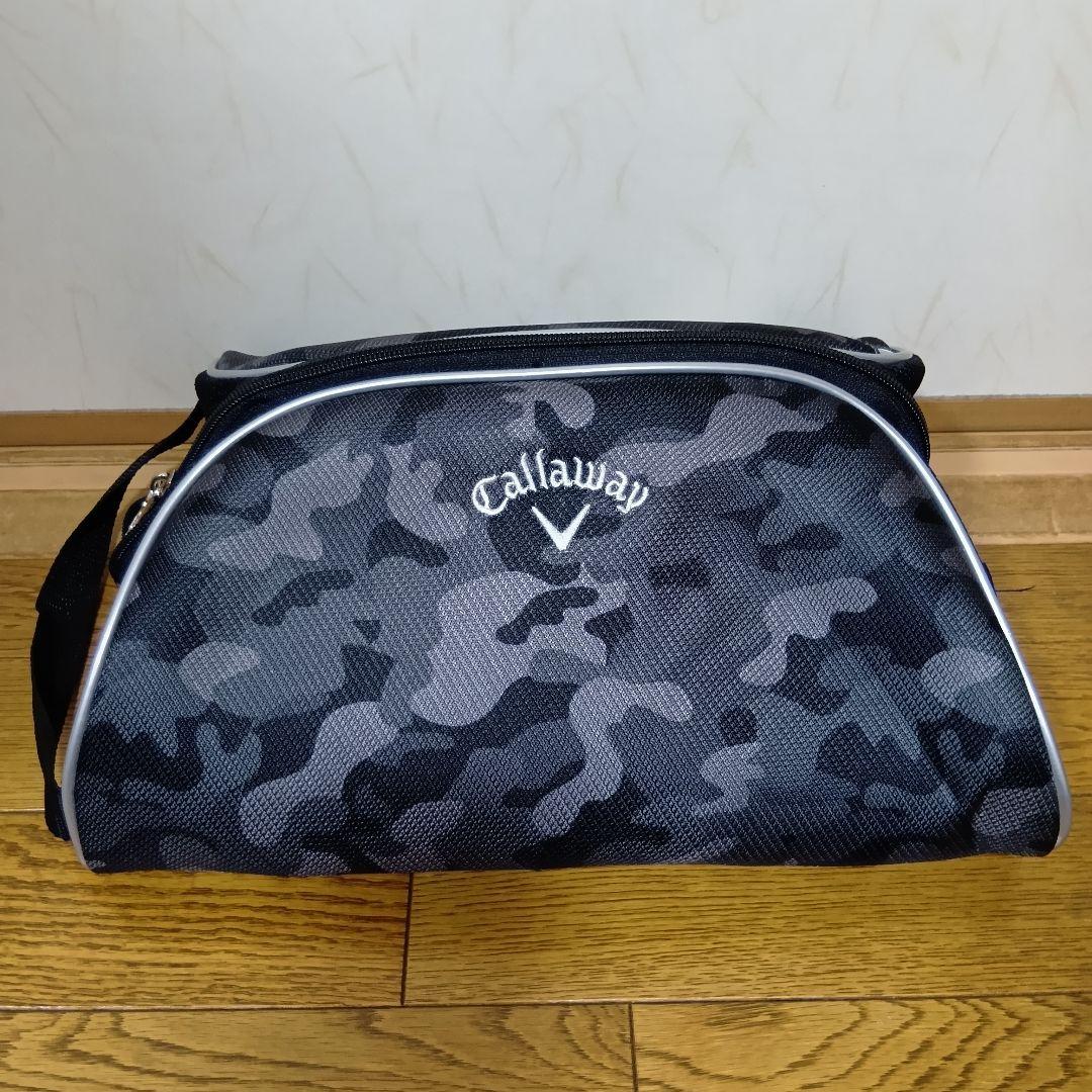 キャロウェイ キャディバッグ トート シューズケース 迷彩柄