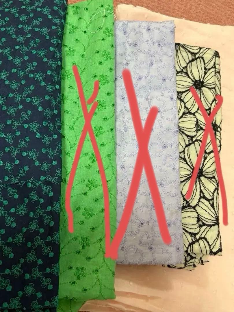 犬服ハンドメイド生地見本