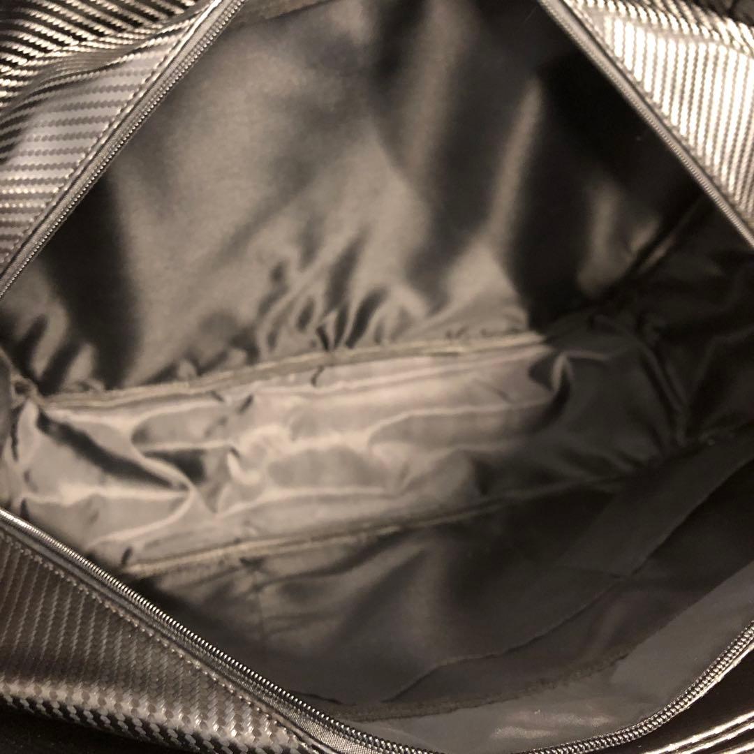 【新品】ダンスウィズドラゴン D3-320010 カーボンレザートートバッグ 黒