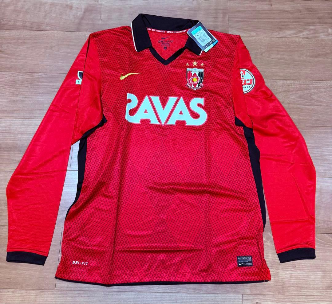 【新品未開封タグ付】浦和レッズ　長袖ユニフォーム XL2012年オーセンティック