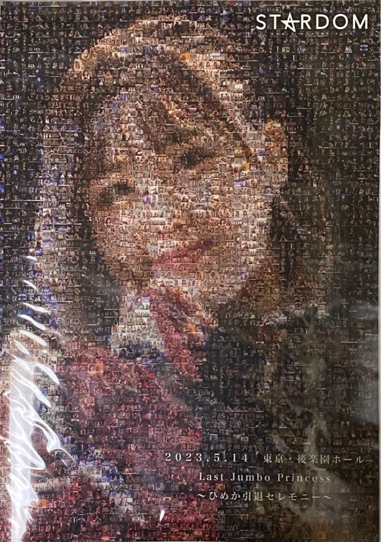 スターダム STARDOM 2023年 ひめか引退興行 VIP特典 限定ポスター
