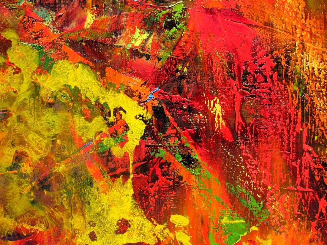 大澤哲郎「untitled to-485」F80号アクリル,変幻自在な複合技法