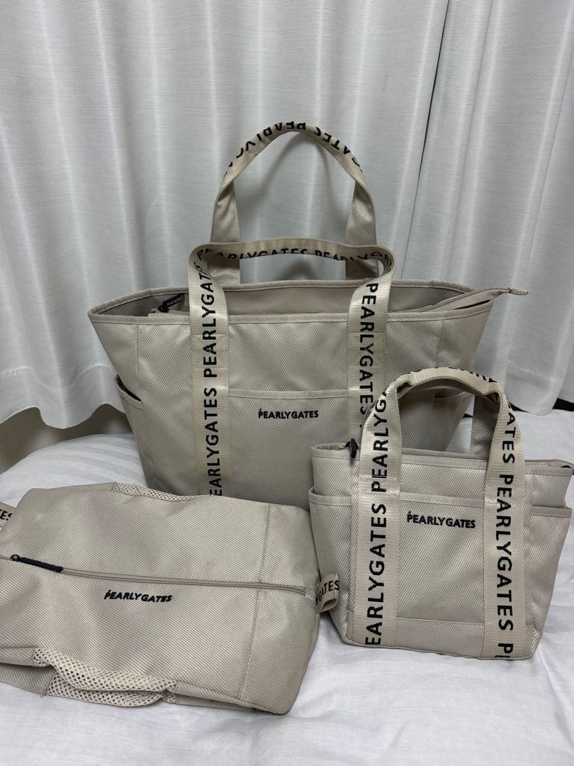 PEARLY GATES トートバッグ3点セット