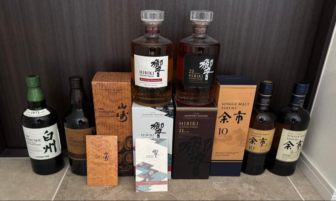 日本のウイスキーコレクション