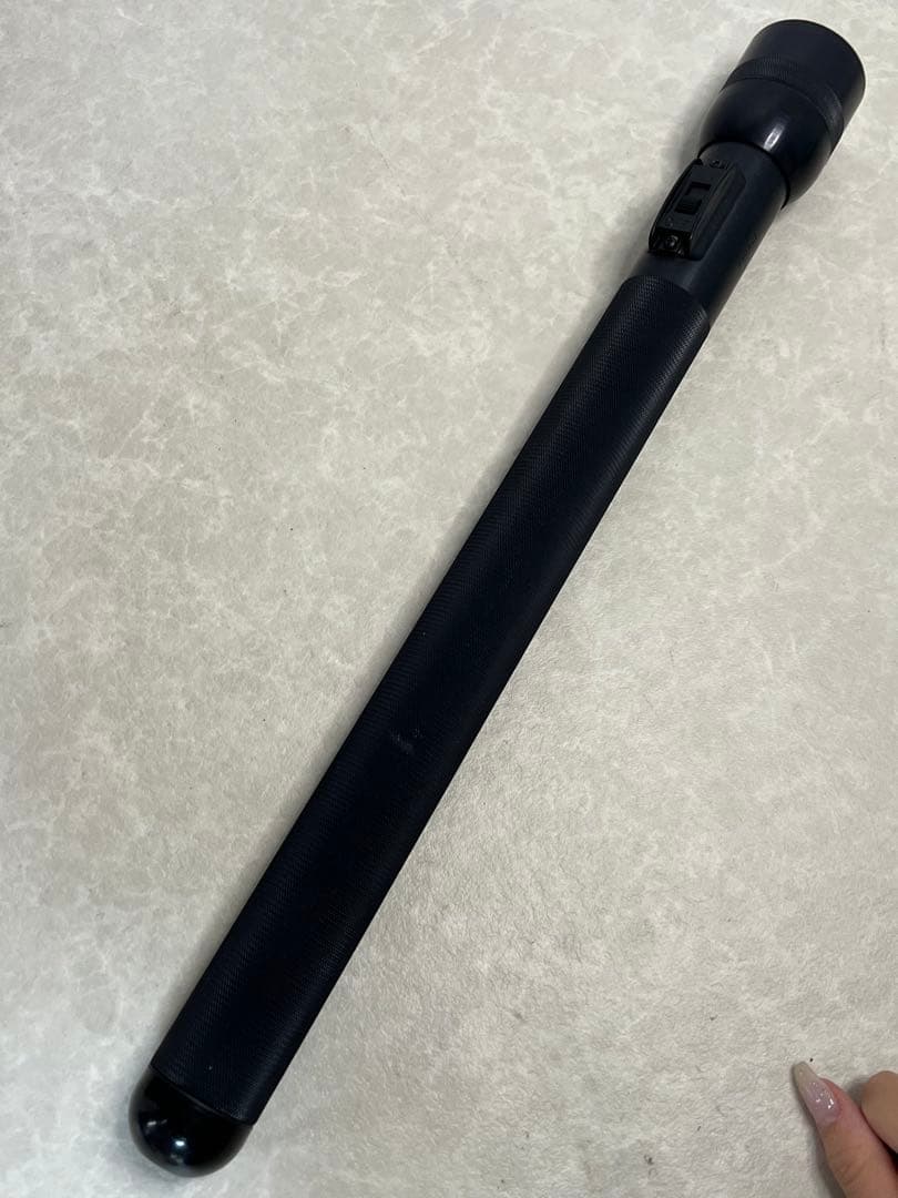 懐中電灯 ロング 特大サイズ 約52cm ブラック
