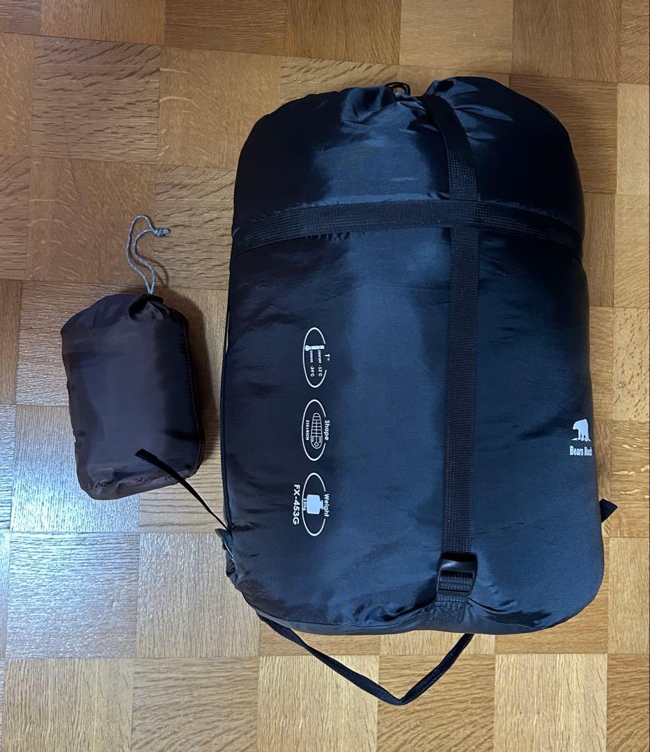 Bears Rockマミー型寝袋 FX-453G