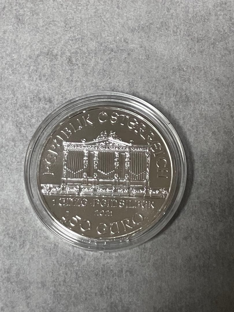オーストリア ウィーン　ハーモニー　銀貨 2021年　1オンス　ケース付き
