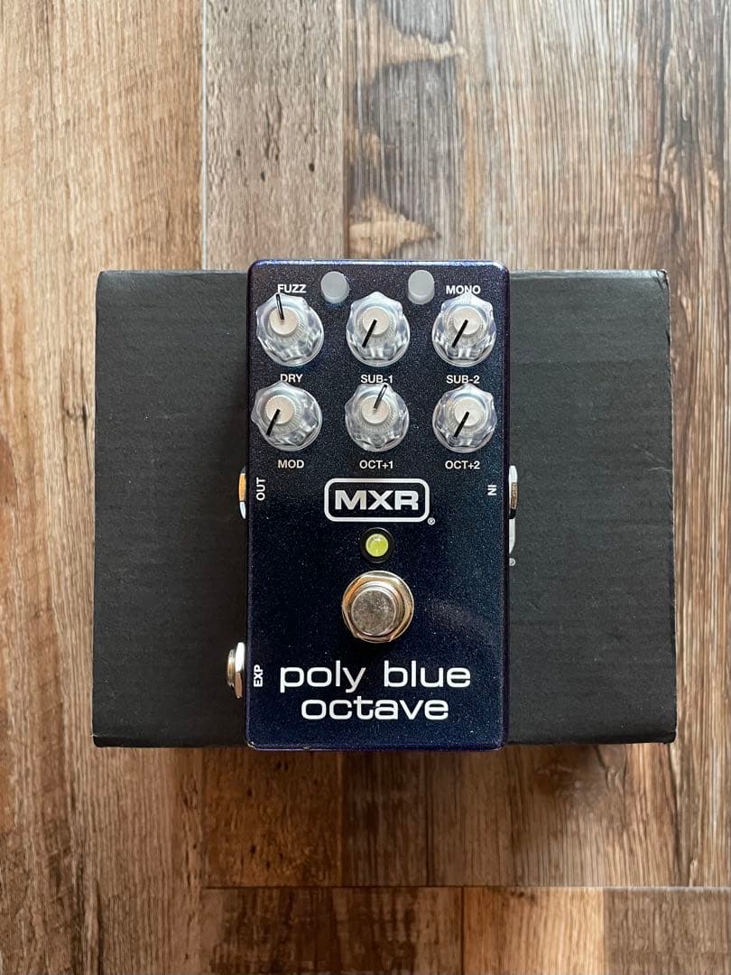 MXR poly blue octave ギターエフェクター