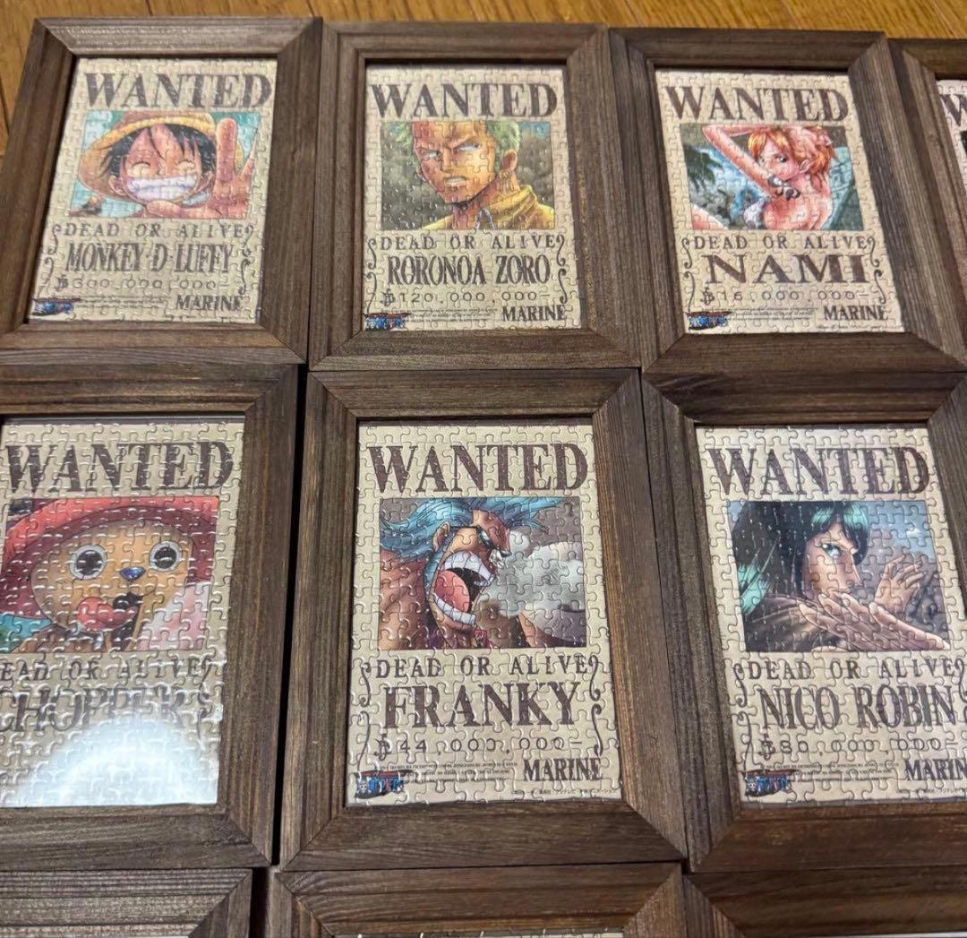 ONEPIECE ワンピース 手配書パズル ジグソーパズル まとめ売り