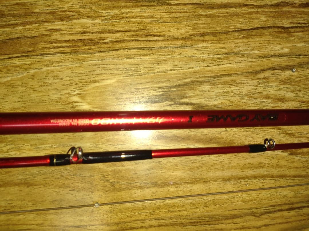 シマノ　カワハギH180 TIGA、ソルトゲーム2.4m