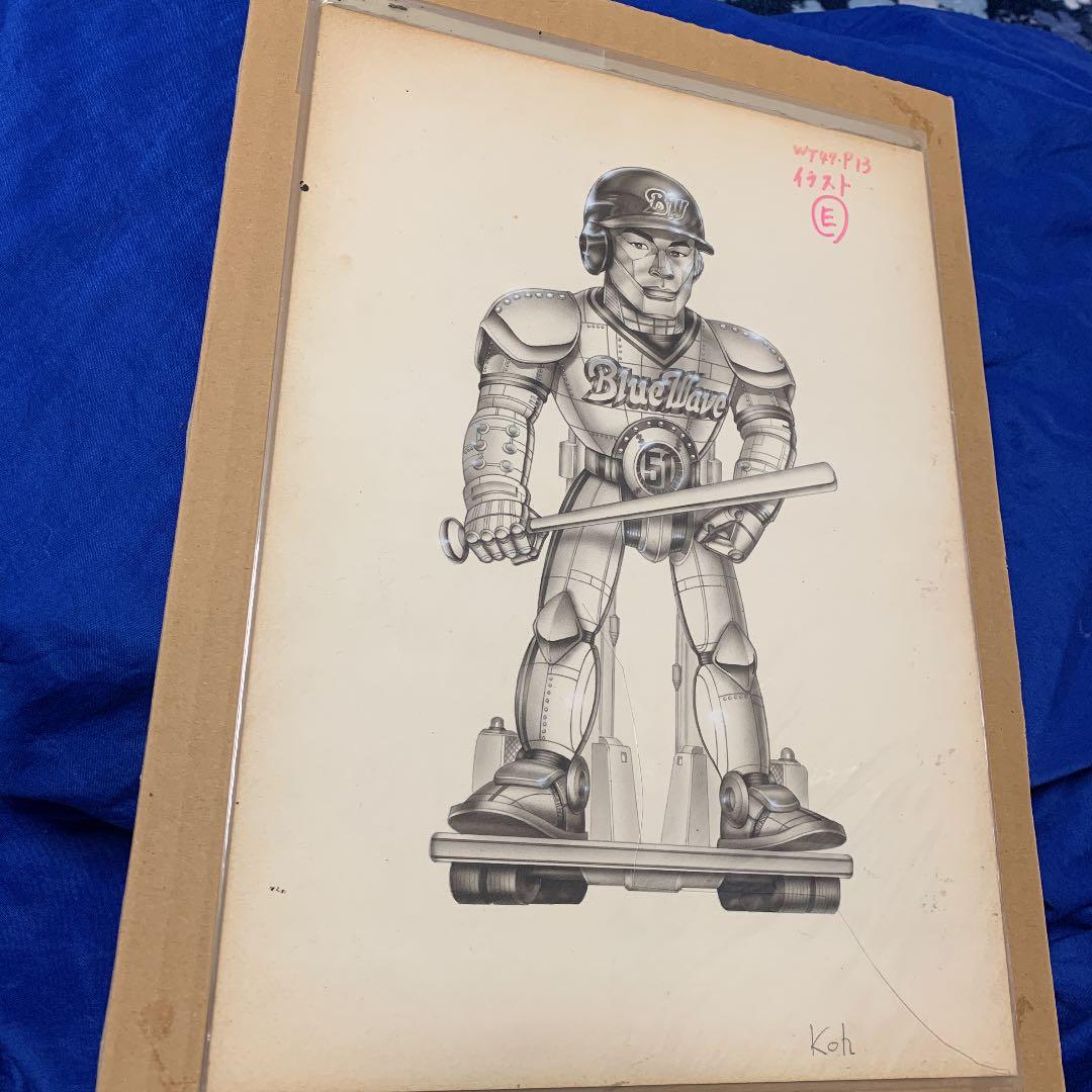 【原稿原画】イチロー オリックス イチローロボ 1995年 少年ジャンプ