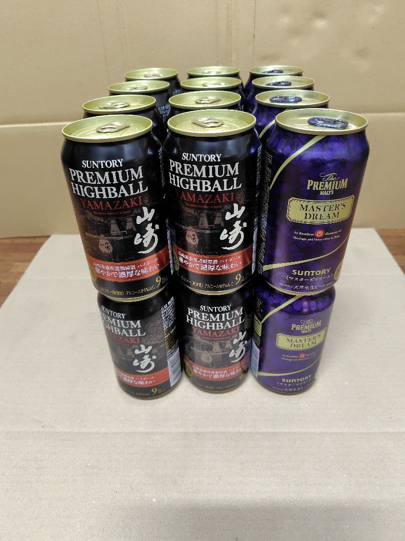 数量限定　山崎プレミアムハイボール 16缶 マスタードリーム8缶　未開封