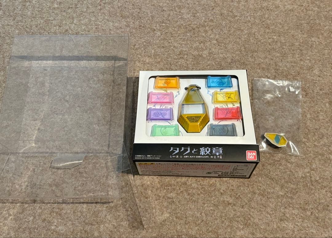 デジモン タグと紋章 デジモンアドベンチャー 特典 ピンバッジ