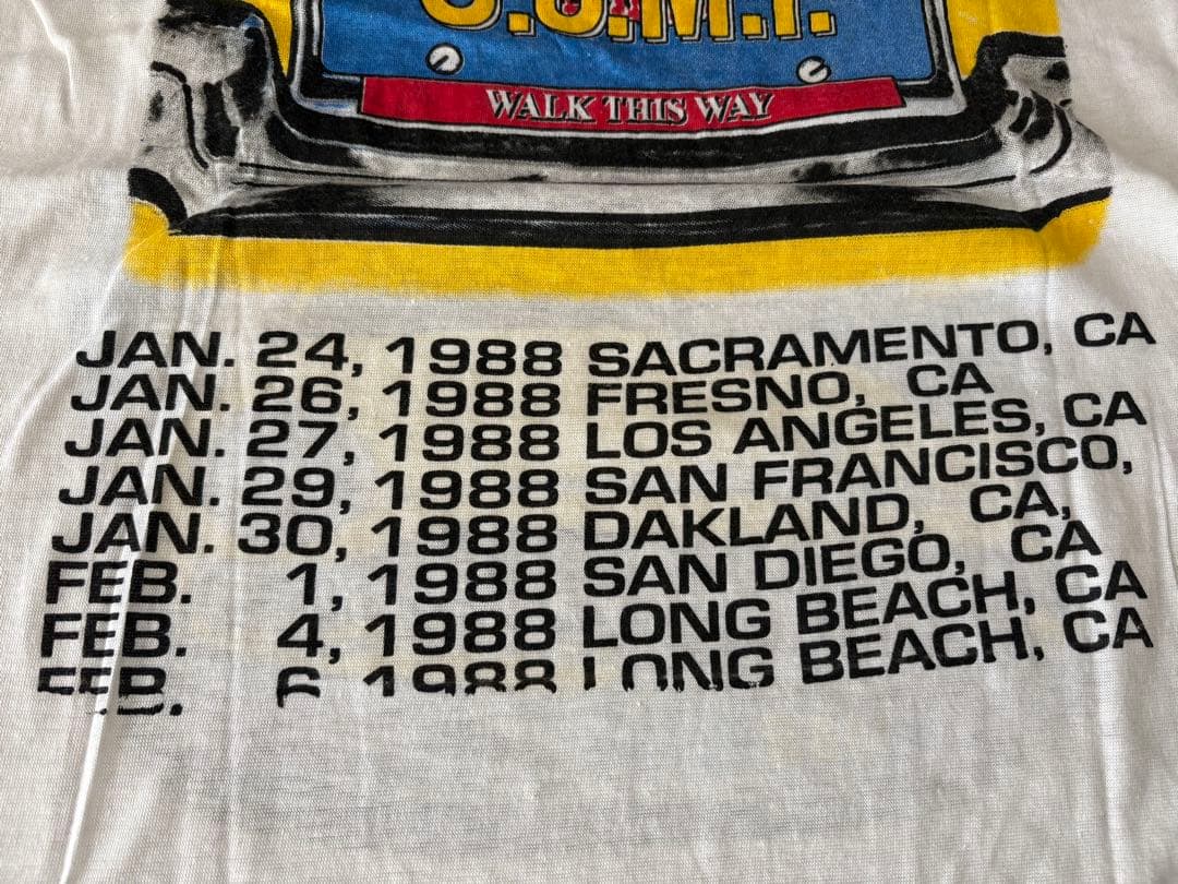 激レア！ ビンテージ エアロスミス Tシャツ M