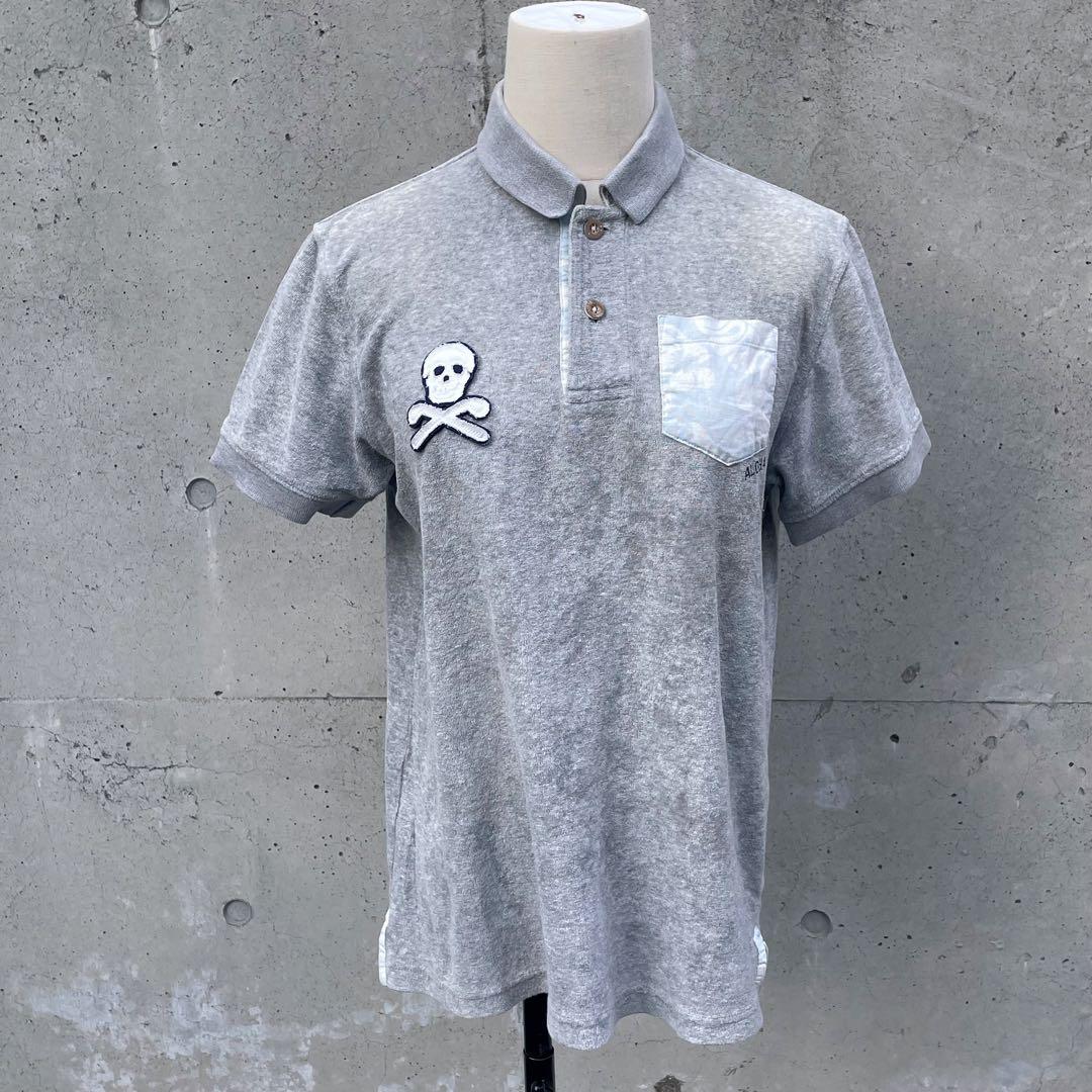 MARK&LONA マーク&ロナ ゴルフウェア ポロシャツ パイル地