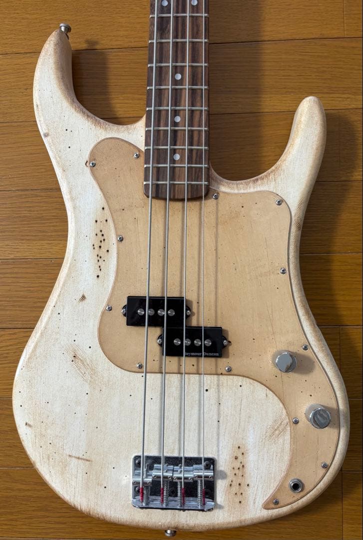 AXL Guitars PBモデル レリック　PUセイモアダンカン