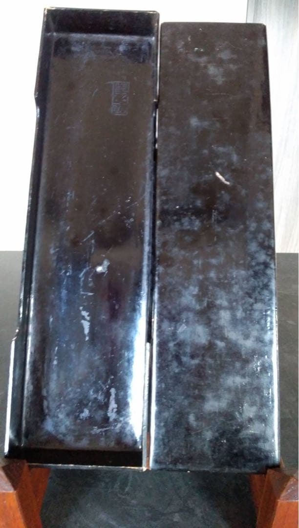 文箱　一閑張　古道具　文房具　漆器　アンティーク