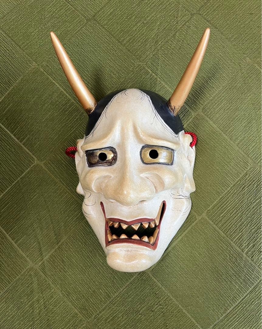 能面　白般若（しろはんにゃ）　如久