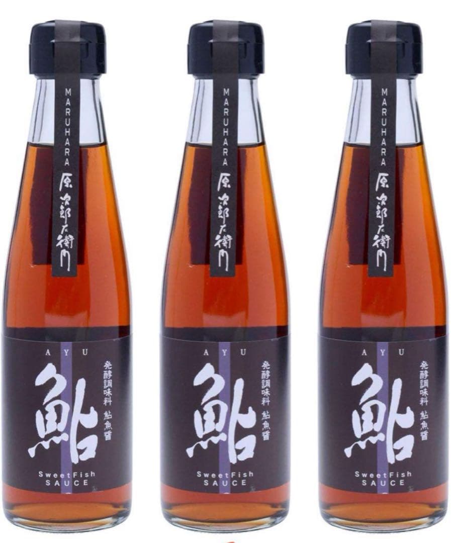 まるはら 鮎魚醤 200ml / 3本入り
