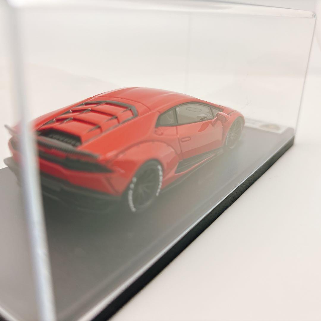 ✨美品✨ LookSmart 1/43 ランボルギーニ ウラカン レッド 箱付き