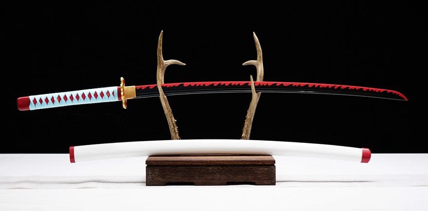 【新品未使用】 模造刀 居合練習 太刀 美術品 手鍛造打 cosplay