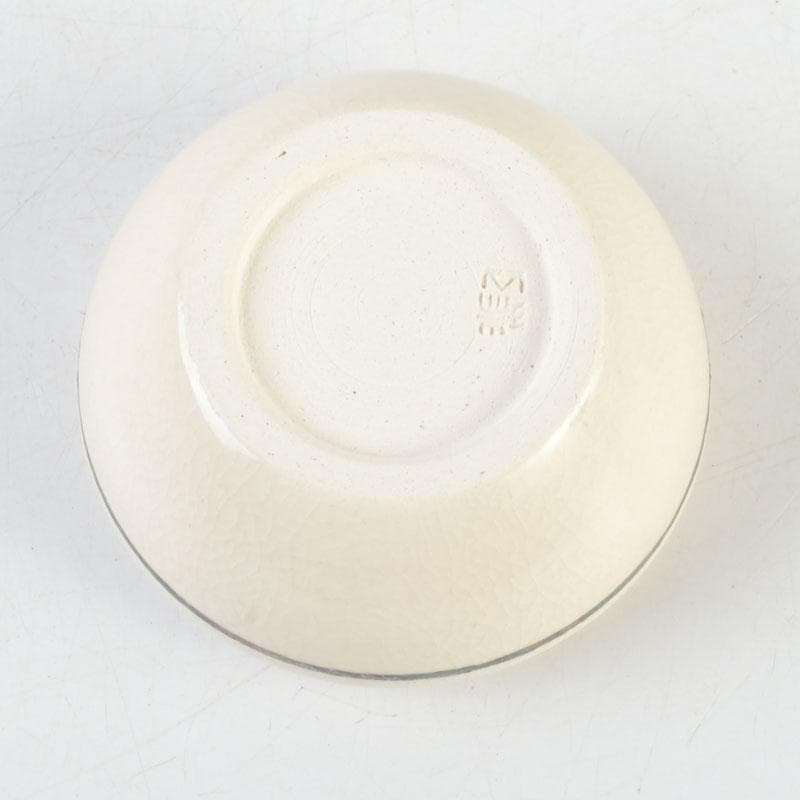 茶道具　萬古焼　加賀瑞山造　独楽　干支寅香合　共箱　V　9765