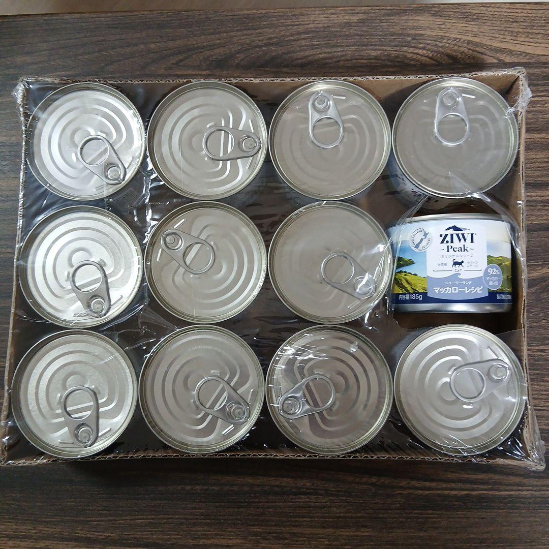 ZIWI PEAK キャットフード缶 マカレル 185g×12缶