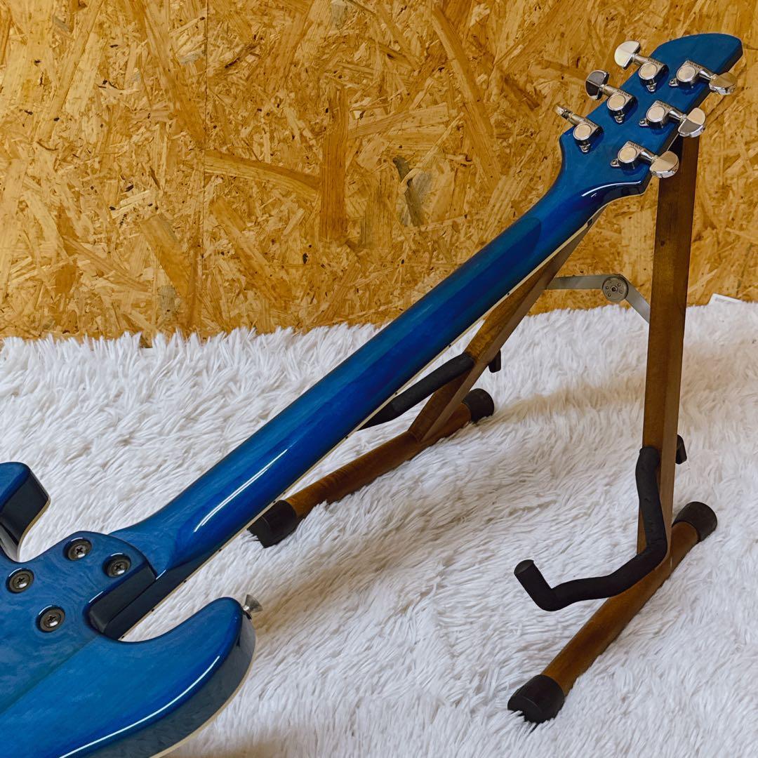 フレイムトップ！FERNANDES APG サスティナー搭載 ブルー 青