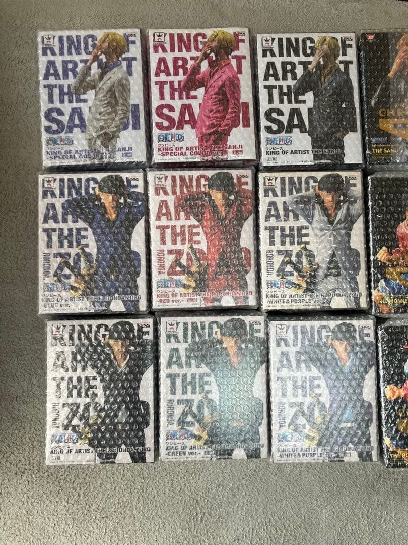 超希少！！king of artist フィギュアセット 全16体