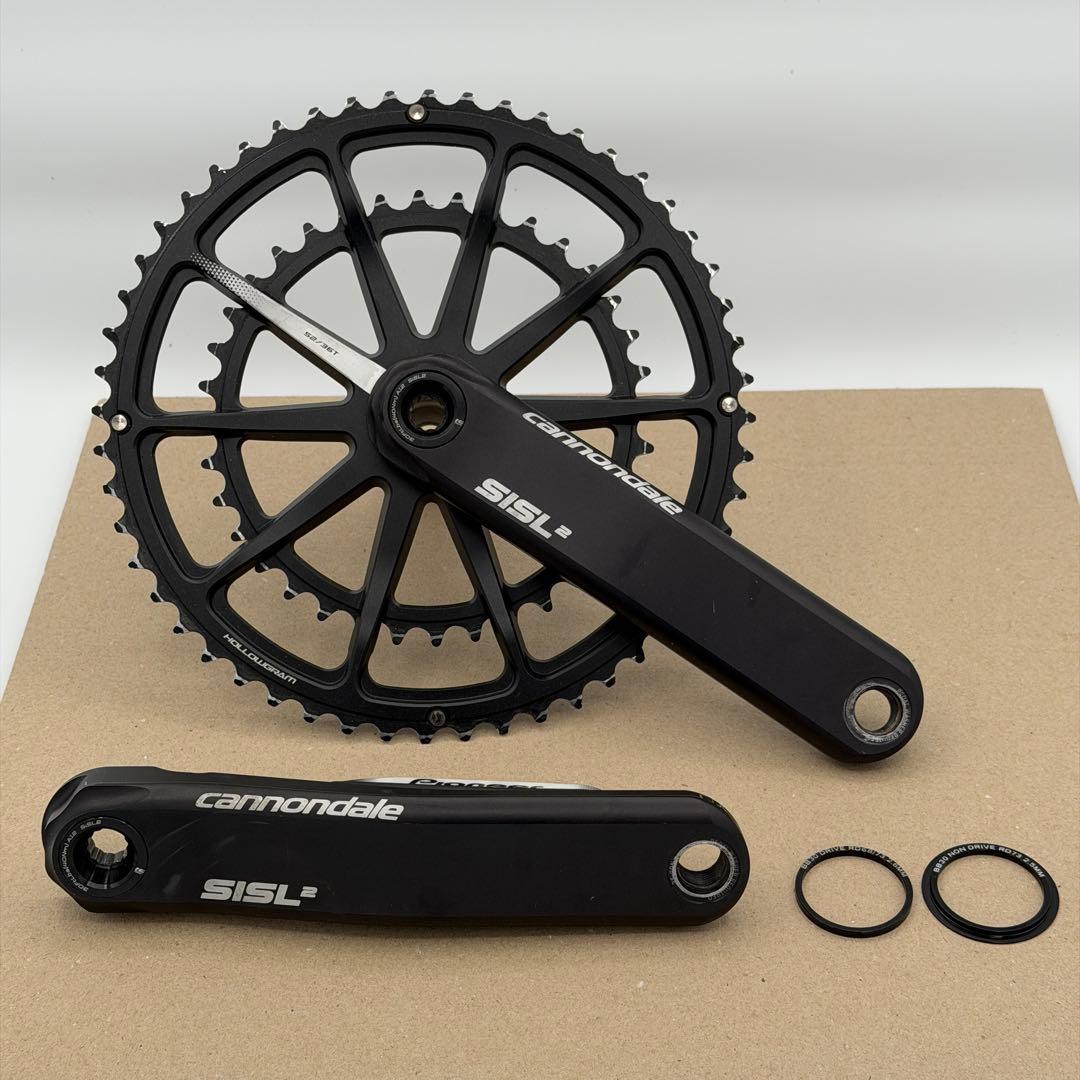 パワメ付きCannondale SiSL2 52/36T 170mm