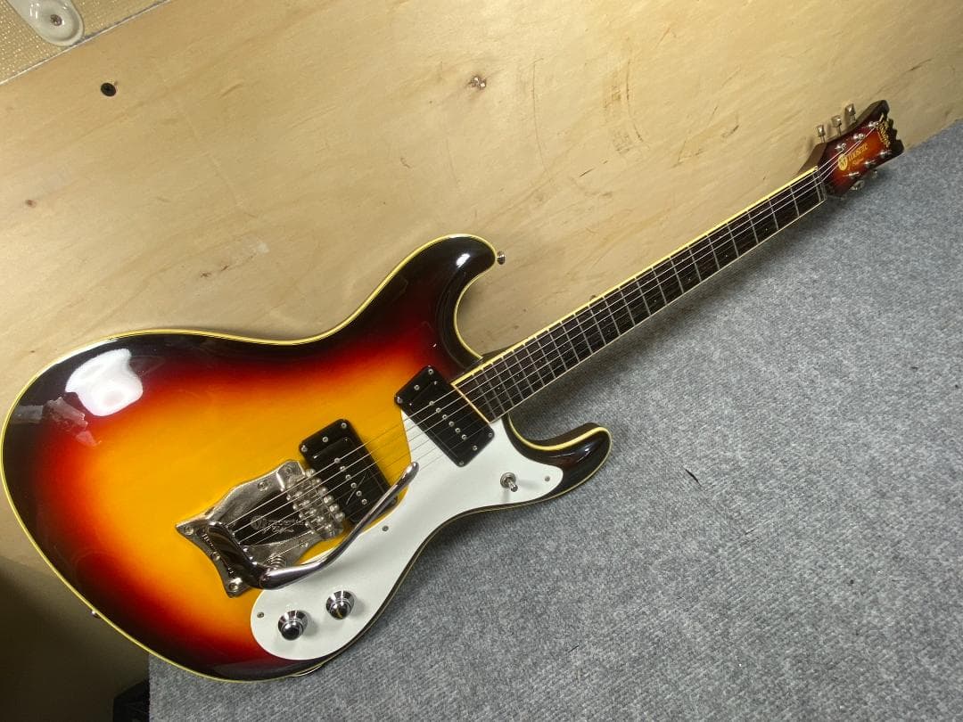 911 美品 mosrite V-63 モズライト サンバースト