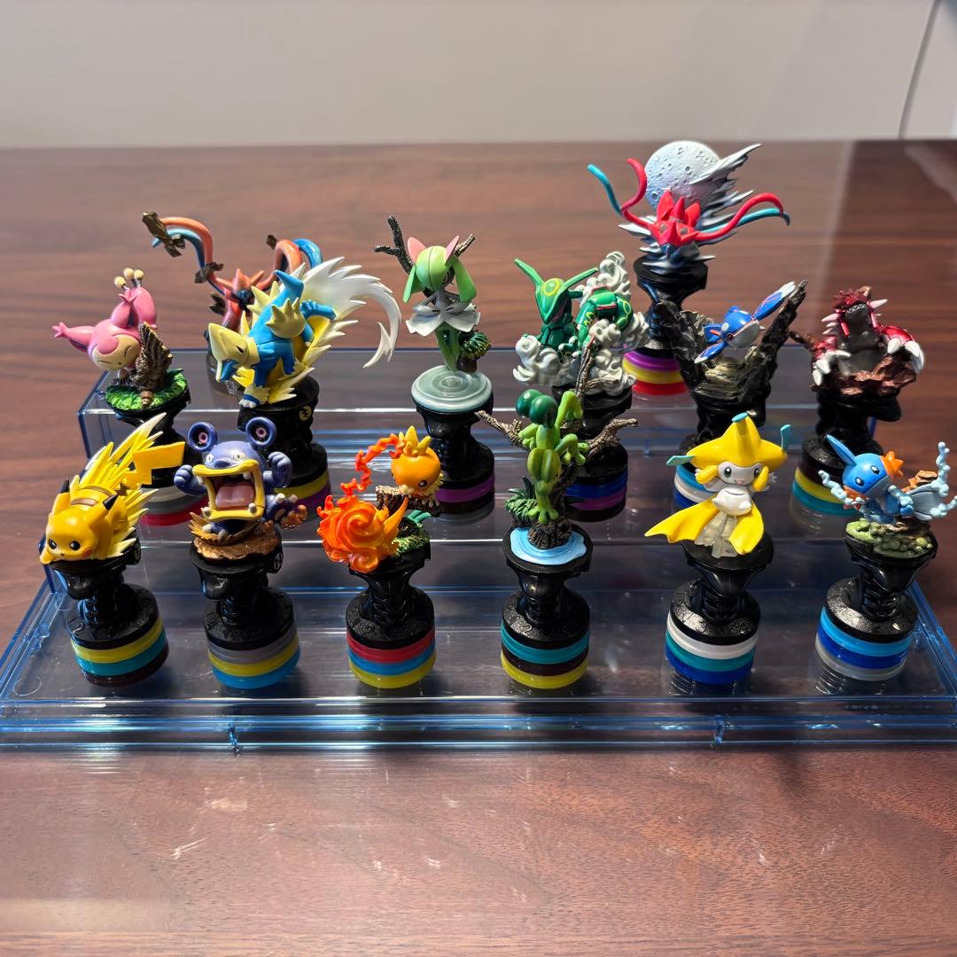 海洋堂　ポケモンバトルフィギュアセット 14体セット