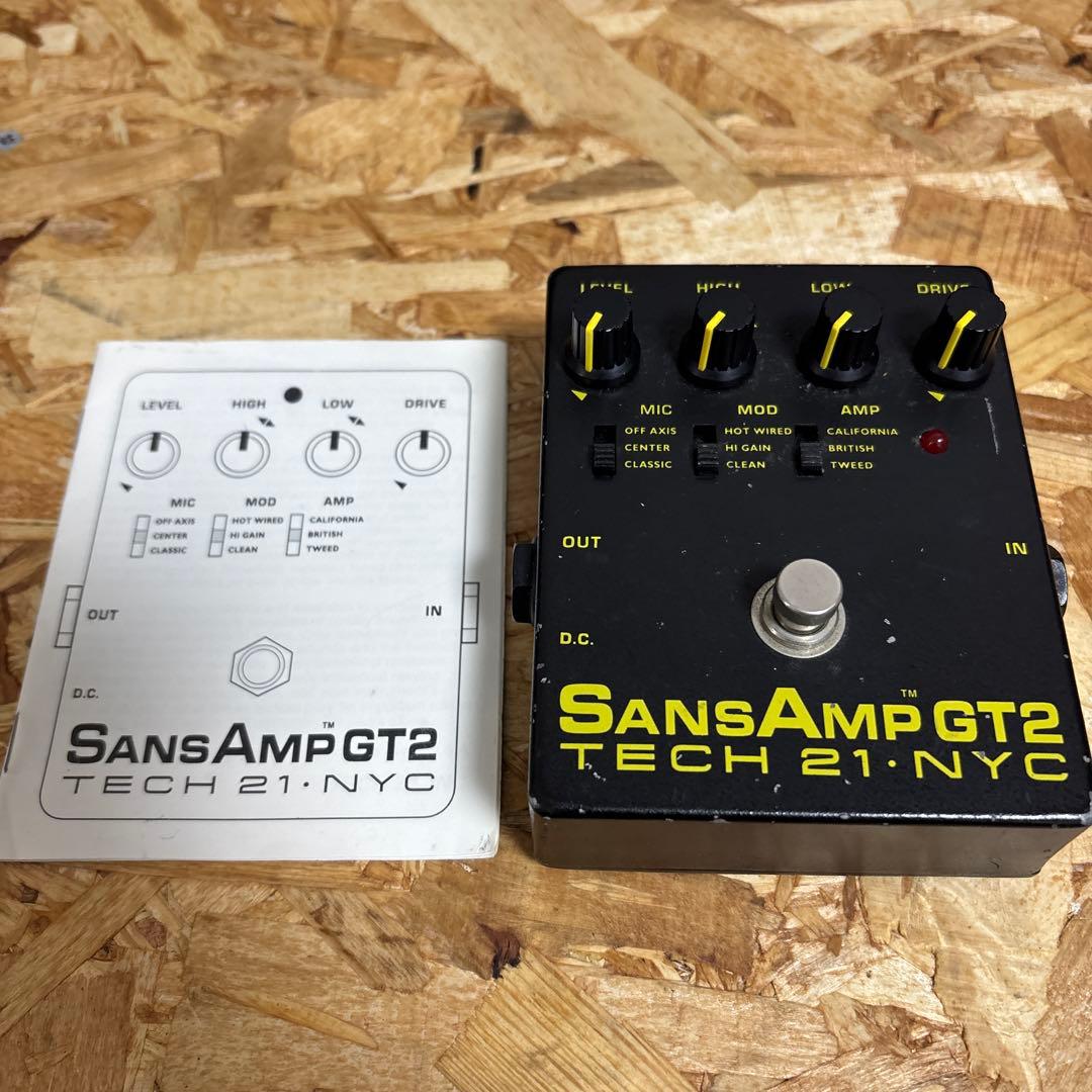 Tech 21 SansAmp GT2 ギターエフェクター
