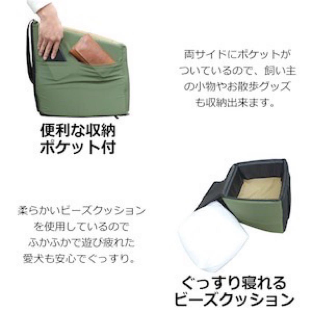 ドライビングクッション　KHAKI