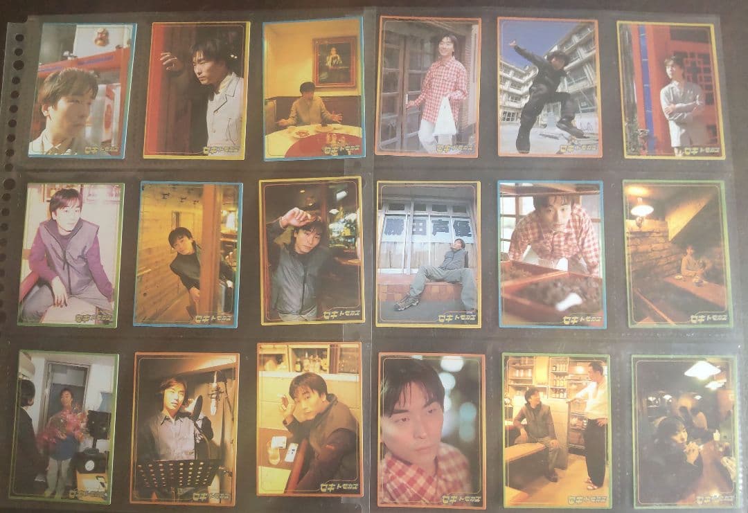 関智一　[専用バインダー付]トレーディングカード(No.50のみ欠品)