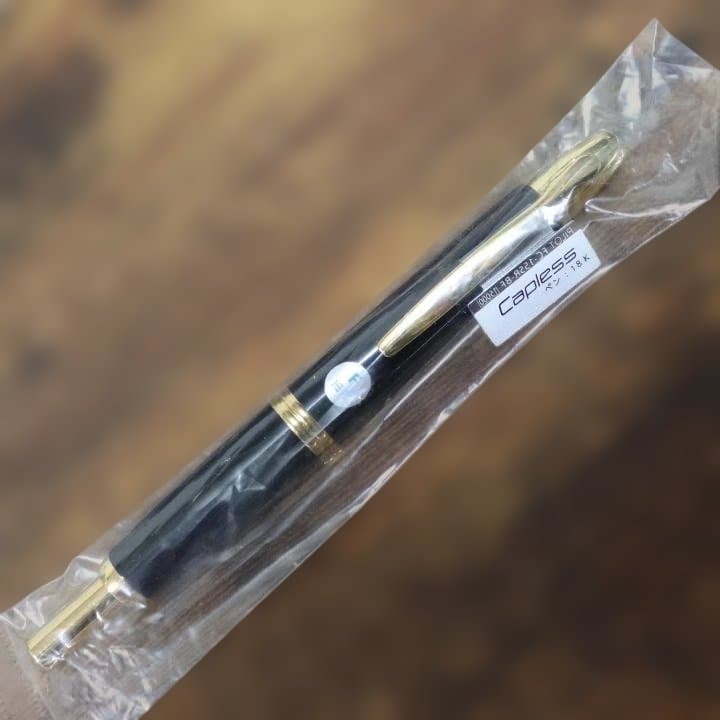 【PILOT】万年筆　キャップレス　F字　18K