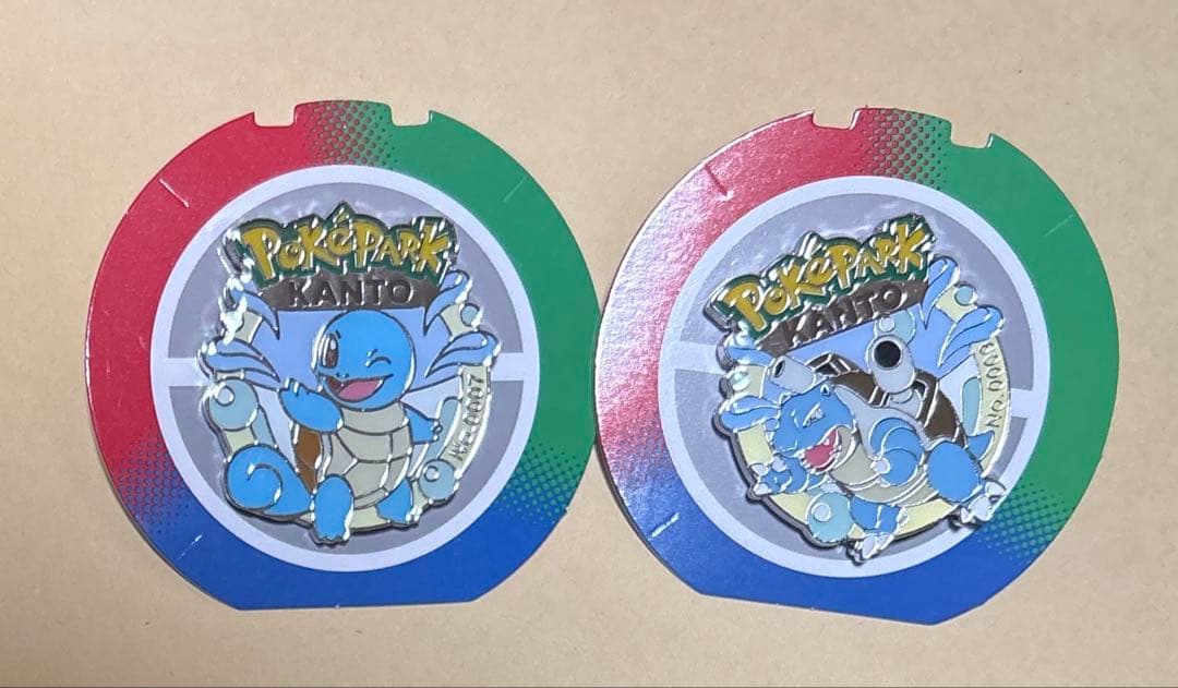 ポケパーク　ゼニガメ　カメックス　ピンズ　限定　151 カプセルなし