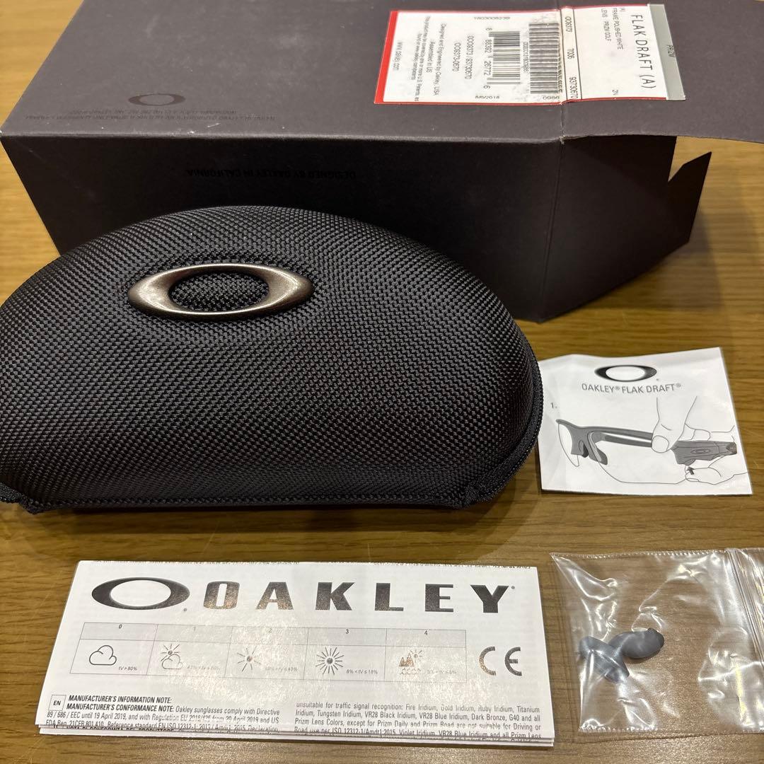 OAKLEY FLAK DRAFT プリズムゴルフ　アジアンフィット