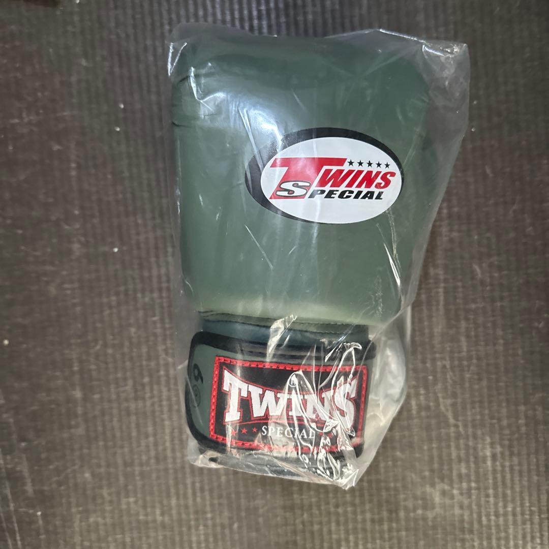 TWINS SPECIAL ボクシンググローブ グリーン　6oz