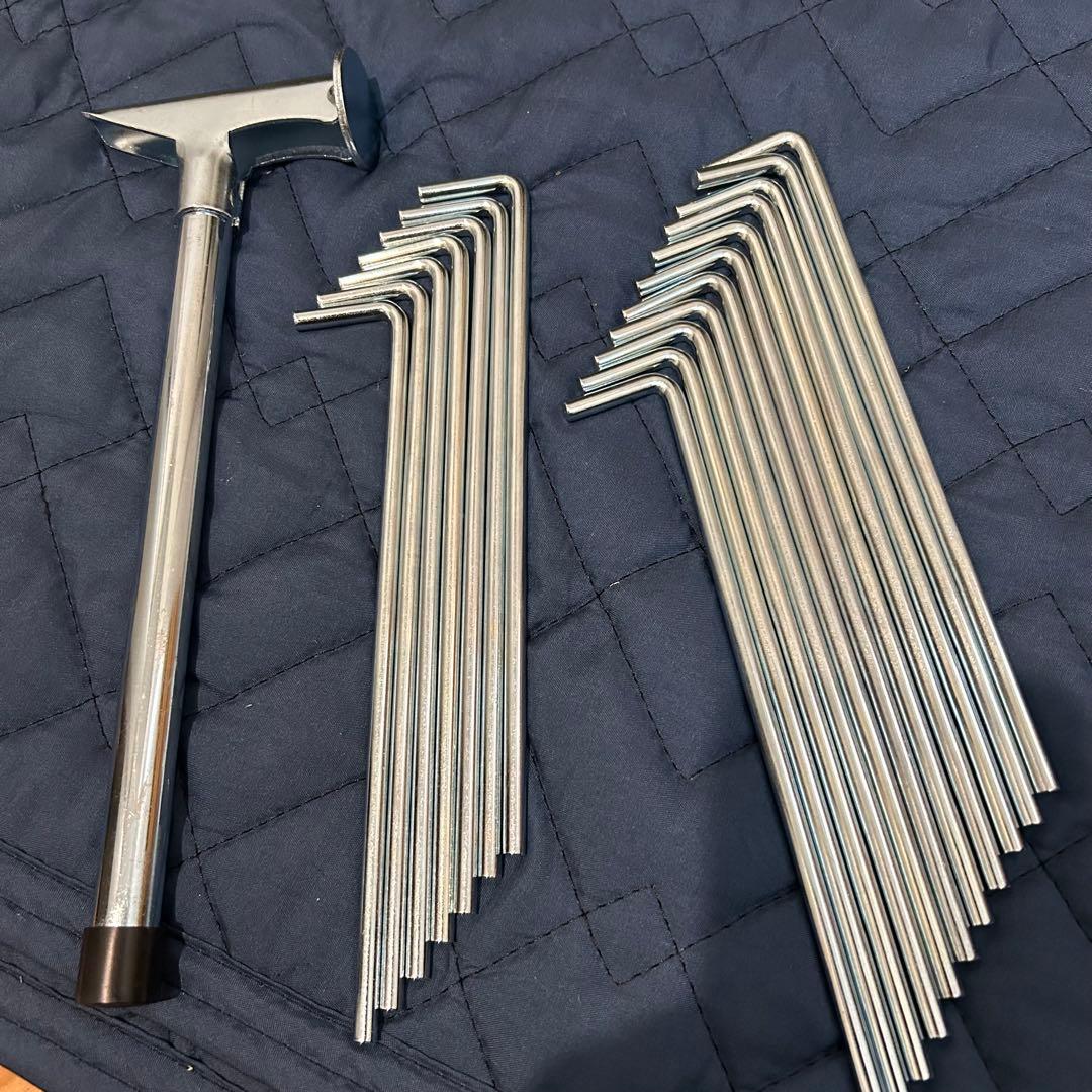 【極美品】ロゴス　Vポール　ティピー400　インナー＆グランドシート　セット